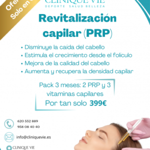 OFERTA REAVILITACIÓN CAPILAR 2PRP + 3 Vitaminas capilares