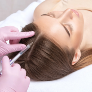 Sesión Mesoterapia Capilar Mesoterapia con Vitaminas + Ácido Hialuronico + Factores de crecimiento sintético