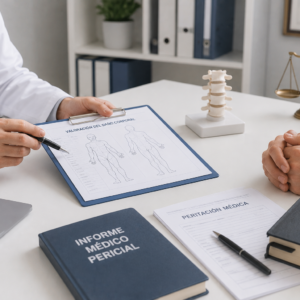CONSULTA VALORACIÓN DEL DAÑO CORPORAL Y PERITACIÓN MÉDICA